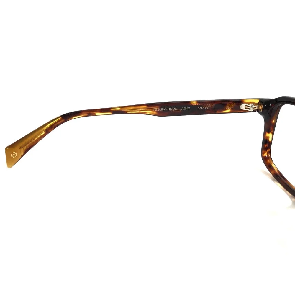 Orgreen Eyeglasses Frames FEELING GOOD A240 Havana Caramel Square 53-20-145